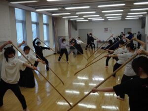 スポーツと癒し「薙刀」